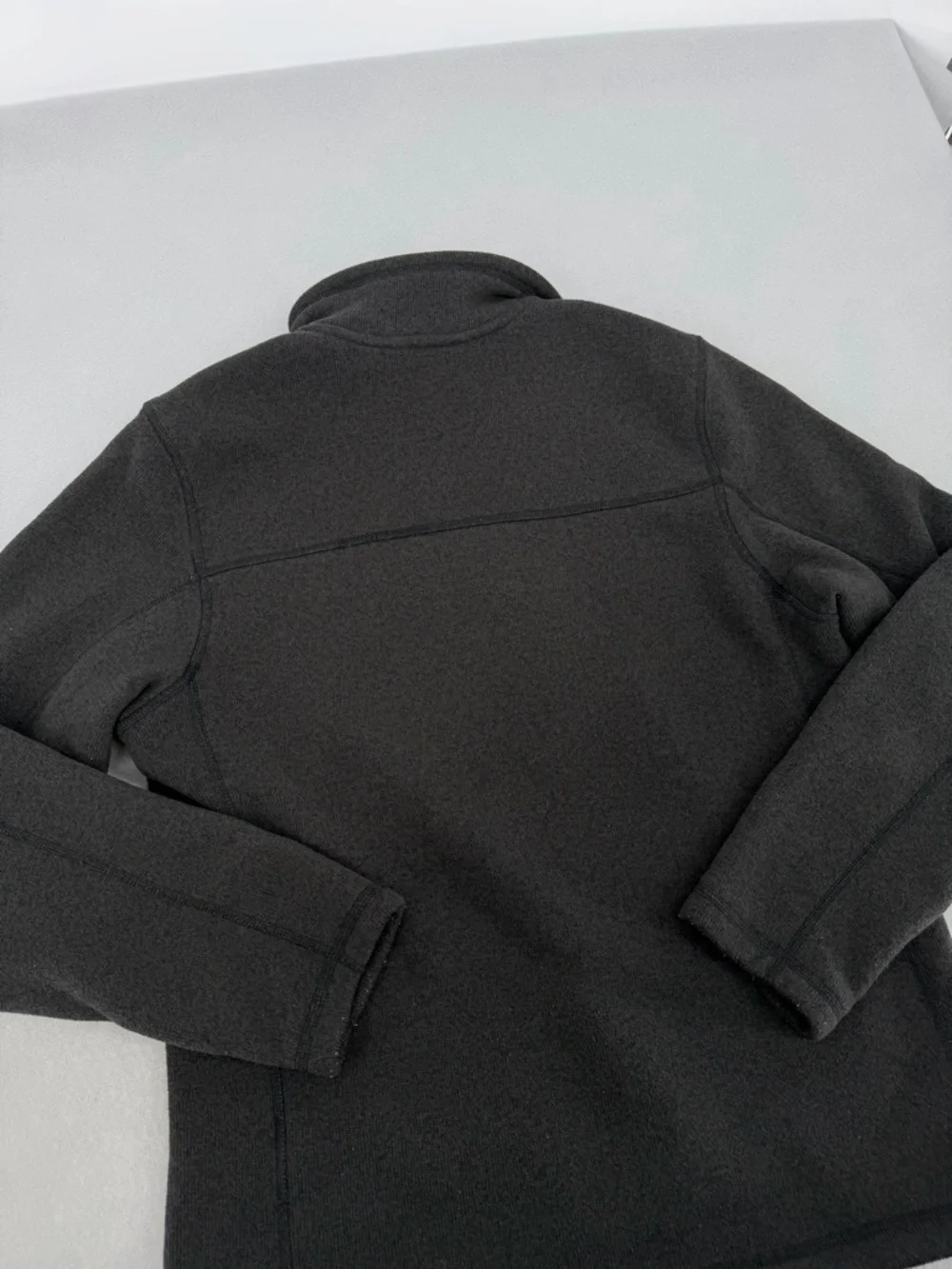 The North Face Dark Grey 1/2 Zip Fleece Pullover Jacket Medium Mens